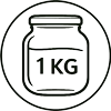 bouteille poids 1Kg